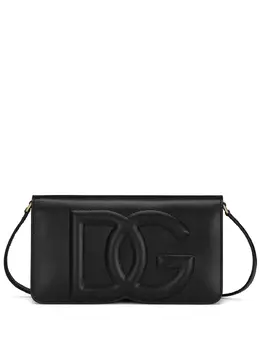 Dolce & Gabbana DG-logo leather shoulder bag 20044077