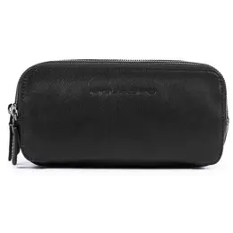 Сумка клатч Piquadro Black Square, фактура гладкая, черный 101536268920
