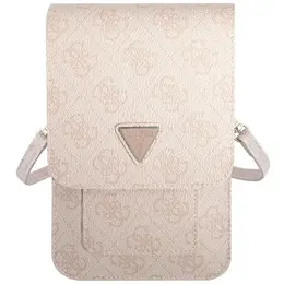 Сумка кросс-боди Guess, фактура зернистая, розовый 102021331265
