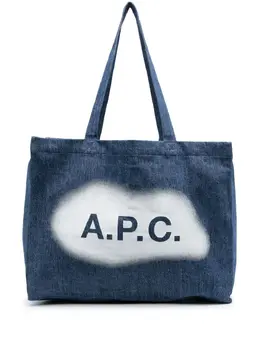 A.P.C. Diane denim tote bag 20842082