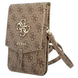 Сумка кросс-боди Guess, фактура зернистая, коричневый 101535641982