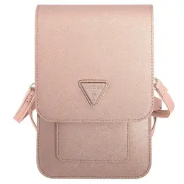 Сумка Guess, фактура тиснение, pink 101861407976