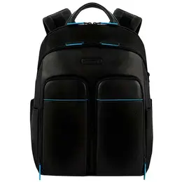 Рюкзак планшет Piquadro Black Square, фактура гладкая, черный 101471083967
