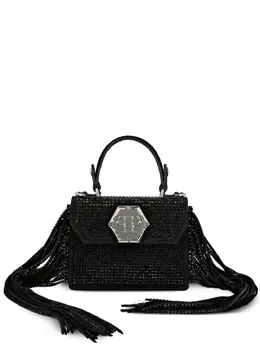 Philipp Plein Superheroin crystal-embellished tote bag 19905832