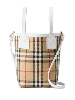 Burberry mini London Vintage-check tote 20643380