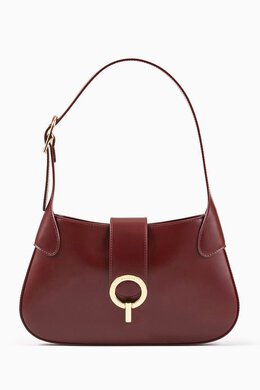 Sandro Baguette Shoulder Bag in Leather 216474761_25