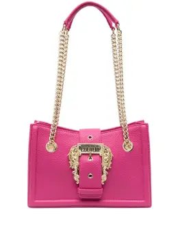 Versace logo-engraved buckle shoulder bag 20853416