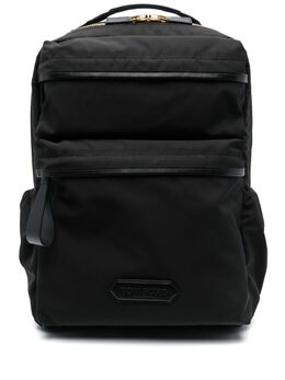 Tom Ford logo-embossed leather backpack 20865340
