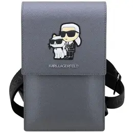 Сумка кросс-боди Karl Lagerfeld, серебристый 102089705838