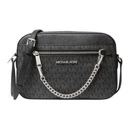 Сумка Michael Kors Jet Set Large Logo Crossbody, черный 35s1sttc9b | black