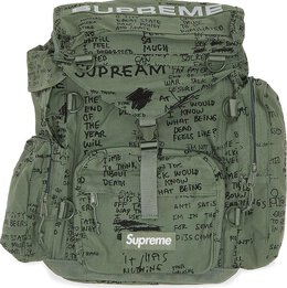 Рюкзак Supreme Field Backpack Olive Gonz, зеленый ss23b12 olive gonz | green
