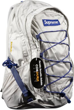 Рюкзак Supreme Backpack Silver, серебряный ss22b4 silver | silver