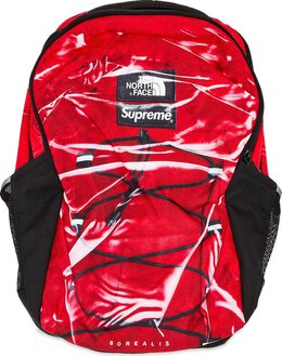 Рюкзак Supreme x The North Face Printed Borealis Backpack Red, красный ss23b1 red | red