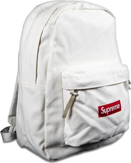 Рюкзак Supreme Canvas Backpack White, белый fw20b24 white | white