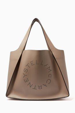 Stella McCartney Stella Logo Tote Bag in Eco Alter Nappa 212989553_19