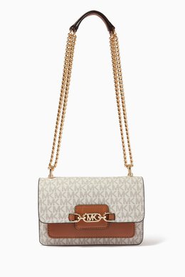 Michael Kors Heather XS Crossbody Bag in Monogram Canvas & Leather 215152456_26