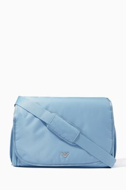 Emporio Armani Logo Diaper Bag in Nylon 213441261_181