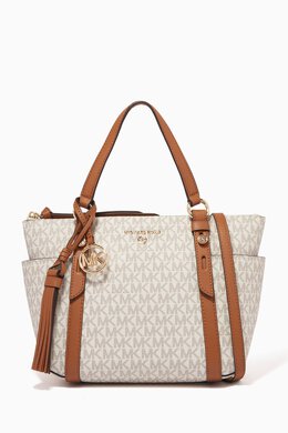 Michael Kors Sullivan Small Tote Bag in Logo Canvas 215449280_26