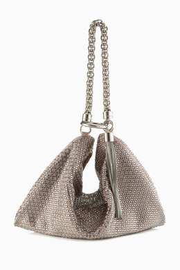 Jimmy Choo Callie Bag in Rhinestone-embellished Suede 214229017_171