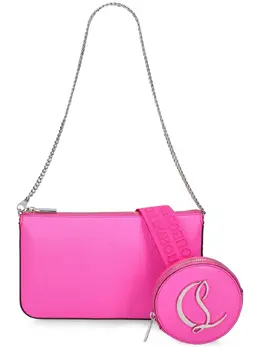 Christian Louboutin Loubila Hybrid Leather Shoulder Bag 78i0go015-ntmymg2