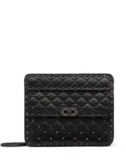 Valentino Garavani Rockstud Spike lambskin shoulder bag 19949637