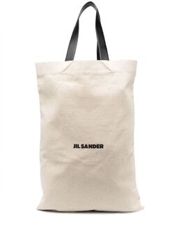 Jil Sander logo-print canvas tote bag 20889082