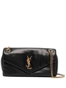 Saint Laurent Calypso logo-plaque shoulder bag 20905970