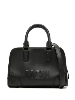 MCM mini Aren logo-embossed bag 20160466