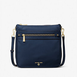 Сумка Michael Kors Jet Set Large Nylon Gabardine Messenger, темно-синий 32h9gt9c3c | navy