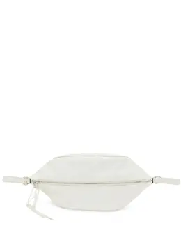Jil Sander logo-embossed leather shoulder bag 20367691