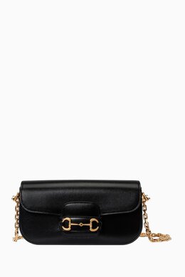 Gucci Horsebit 1955 Small Shoulder Bag in Leather 216374278_13