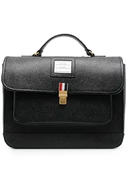 Thom Browne pebble grain leather school backpack 19724197