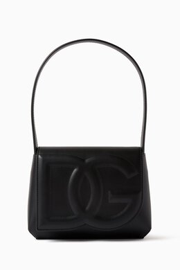 Dolce & Gabbana DG Logo Shoulder Bag in Smooth Leather 216330868_245