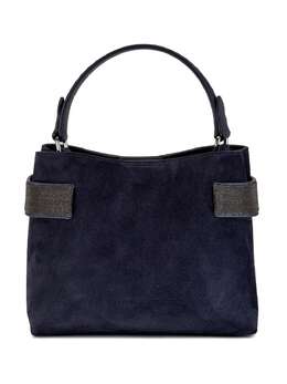 Brunello Cucinelli Monili chain-embellished tote bag 20248220