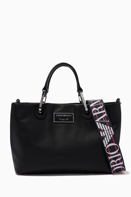 Emporio Armani MY EA Small Tote Bag in Perforated Eco Leather 215379760_245