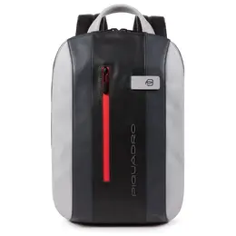 Рюкзак Piquadro Urban, фактура гладкая, серый/черный 1657928258