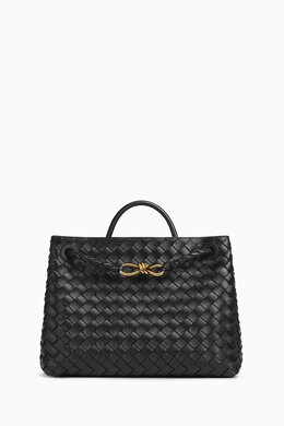 Bottega Veneta Medium Andiamo Crossbody Bag in Intrecciato Leather 216556734_13