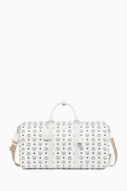 MCM Xlarge Ottomar Weekender 55 Duffle Bag in Coated Canvas 216527066_26