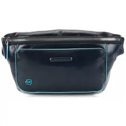 Сумка поясная Piquadro Blue Square, фактура гладкая, синий 101552648231