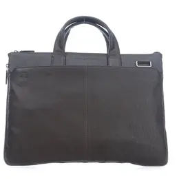 Сумка Piquadro Black Square, фактура гладкая, коричневый 100975734332