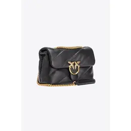 Сумка барсетка Pinko, black-antique gold 101994231742