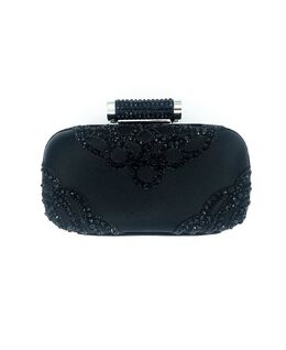 Женская вечерняя сумочка-клатч с хлопком Badgley Mischka, черный 13523703 | black