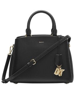 Сумка Paige среднего размера с трансформируемым ремешком DKNY 5870255 | black/gold