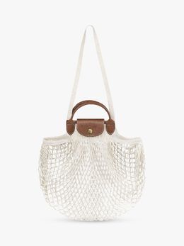 Сумка Longchamp Le Pliage с ручкой сверху, цвет экрю 41705724 | ecru