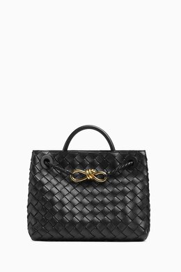 Bottega Veneta Small Andiamo Top Handle Bag in Intrecciato Leather 216561832_13