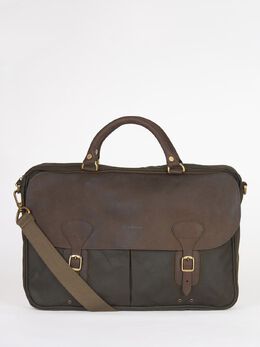 Сумка Barbour Wax с отделкой из хлопка и кожи, оливковая 51430501 | olive