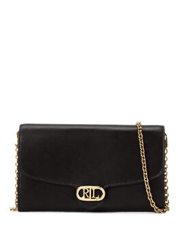 Кожаная сумка через плечо Lauren Ralph Lauren Adair, черная 40634301 | black