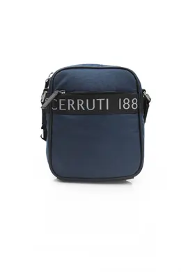 Cerruti 1881 Blue Nylon Messenger Bag ce3964461