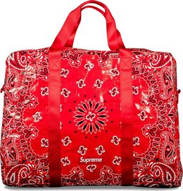 Сумка Supreme Bandana Tarp Large Duffle Bag Red, красный ss21b19 red | red