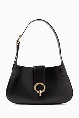 Sandro Baguette Shoulder Bag in Leather 216474761_13